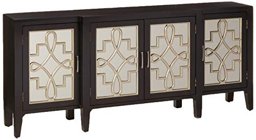 Antique Black Console Table B400062