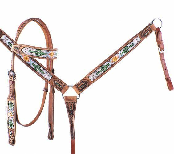 Beaded Inlay Tack Set V20531