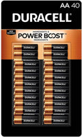 40-count Alkaline AA Batteries K8760