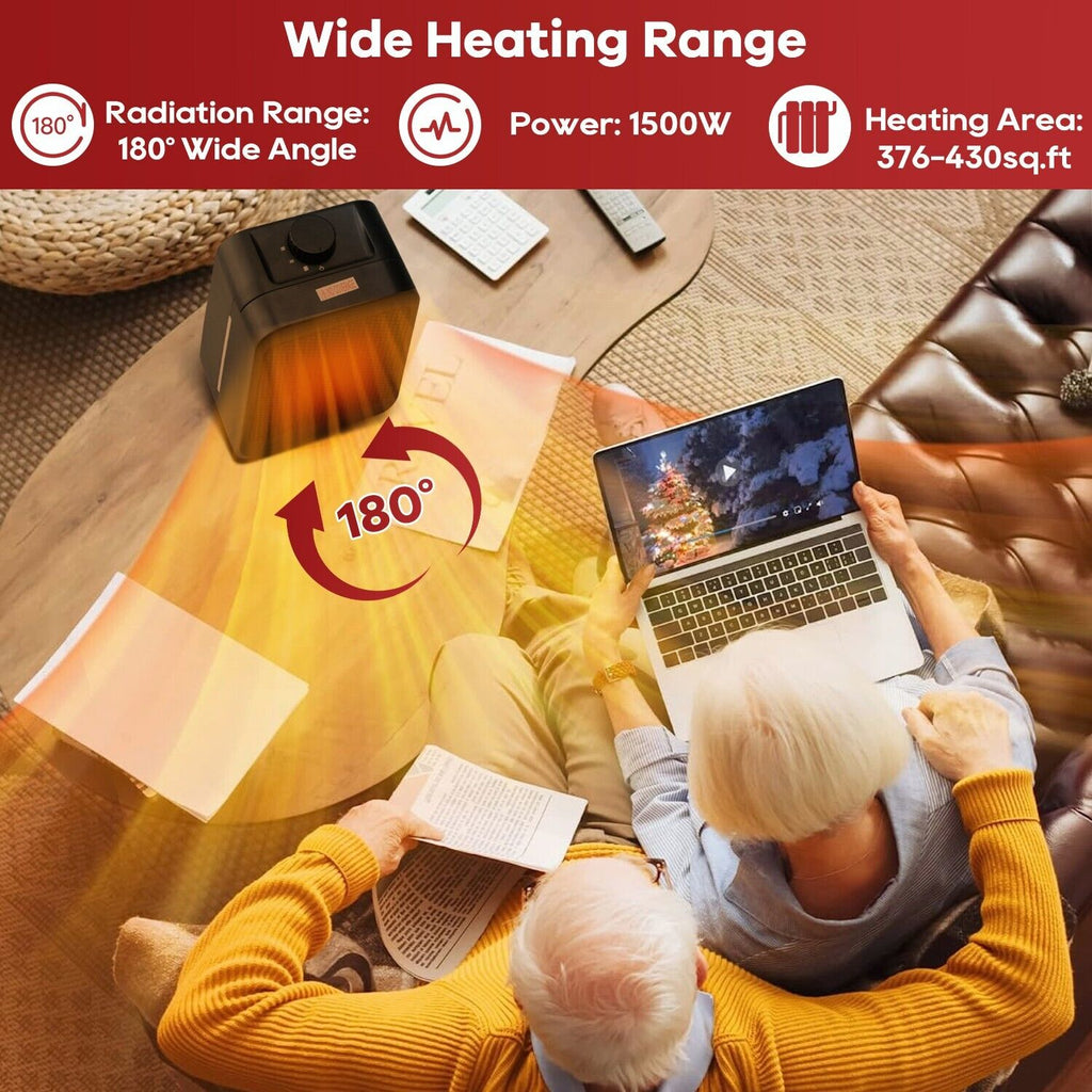 1500W Portable Electric Space Heater V7611