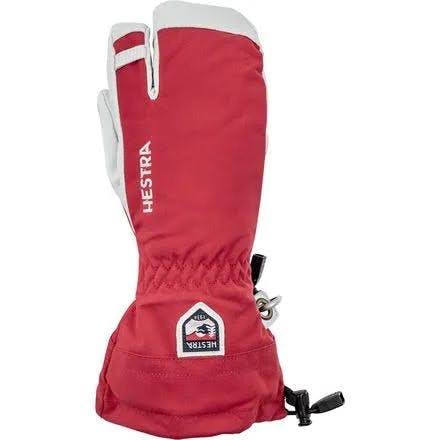 Red 3 Finger Ski Glove R362240