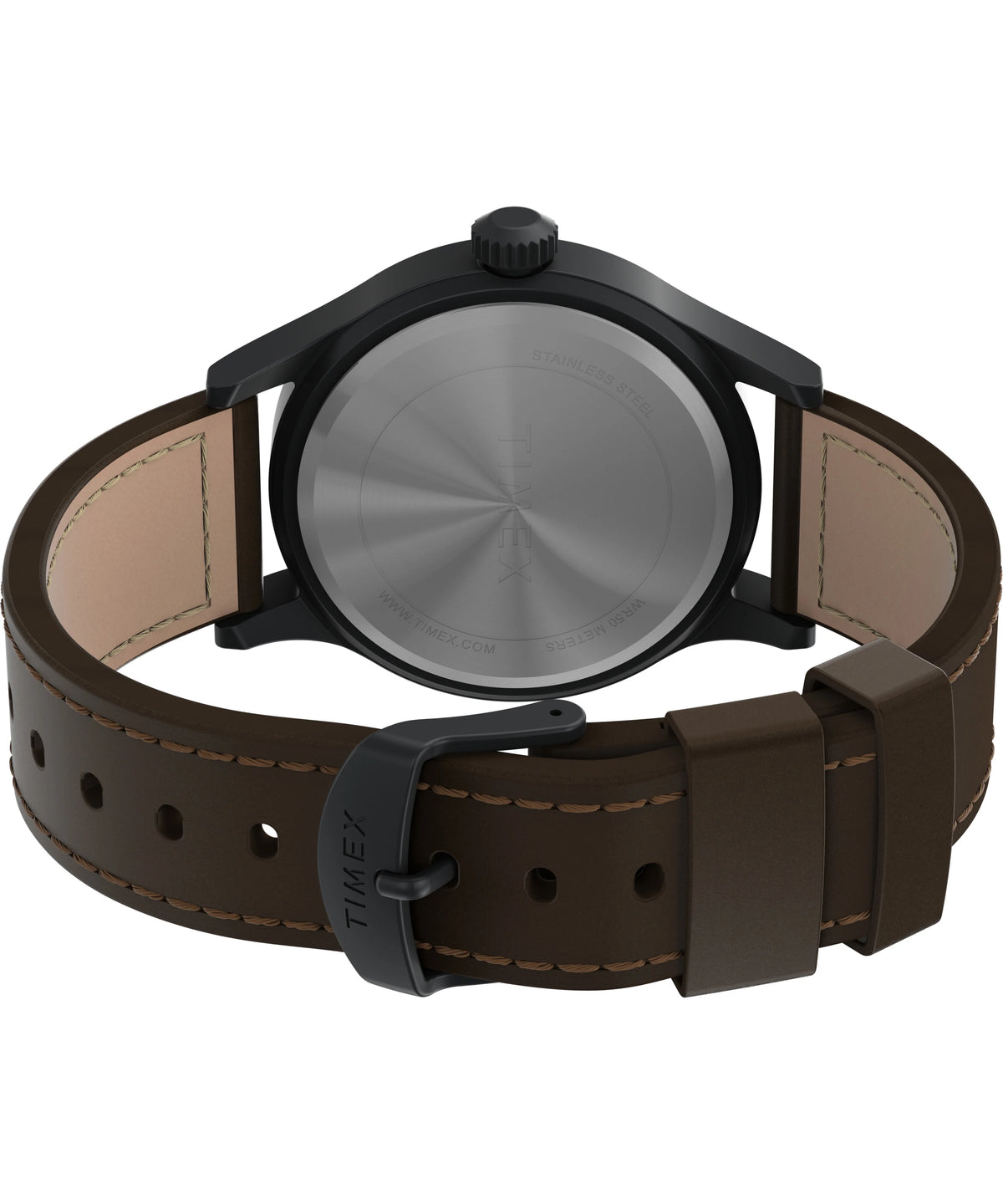 Men's Expedition Brown Strap Watch O258881