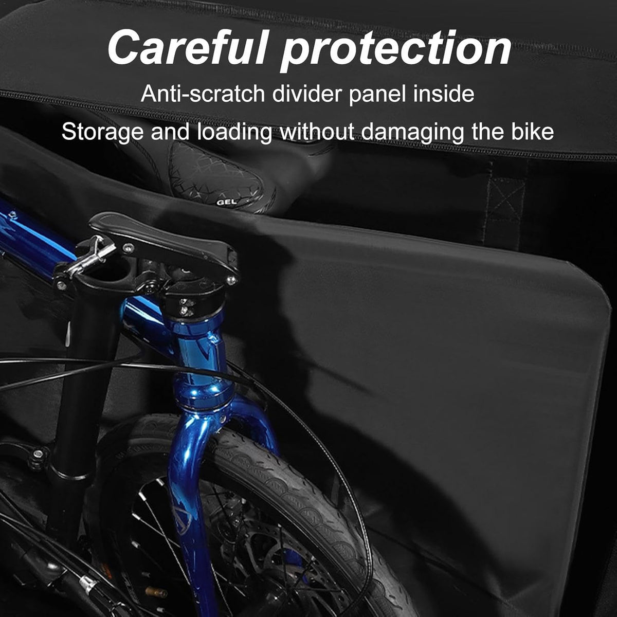 Black Transport Bag for Bicycle N254876