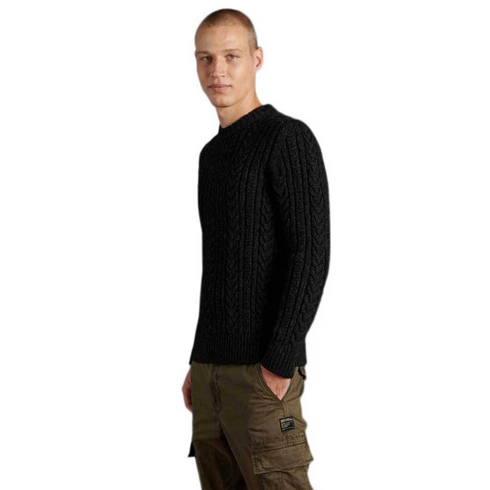 Black Crew Neck Jumper S359