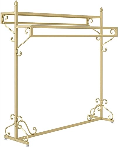 Gold Floor-standing Clothing Rack (47.2"/120cm) L9426