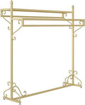 Gold Floor-standing Clothing Rack (47.2"/120cm) L9426