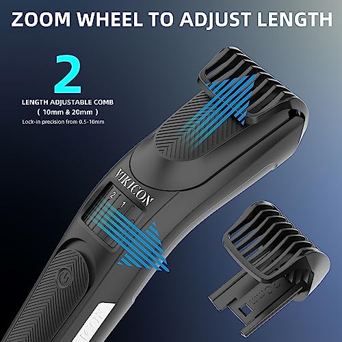 Men's Cordless Beard Trimmer with Stainless Blade A484534
