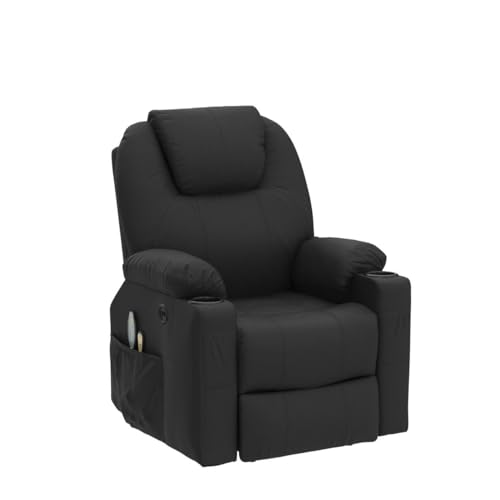 Grey Fabric Power Lift Electric Recliner Chair with Cup Holders G3388