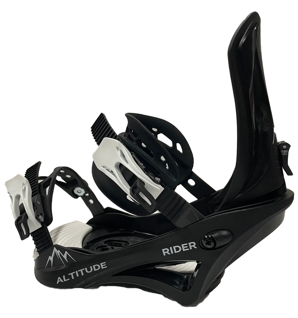 Black Snowboard Bindings L/XL J965501