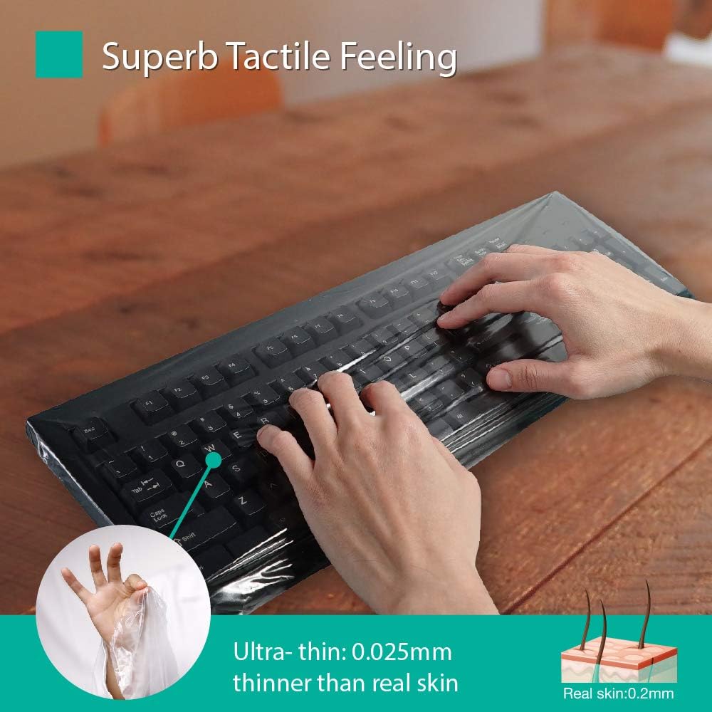 20 Pack Universal Flat Keyboard Cap Cover F3942
