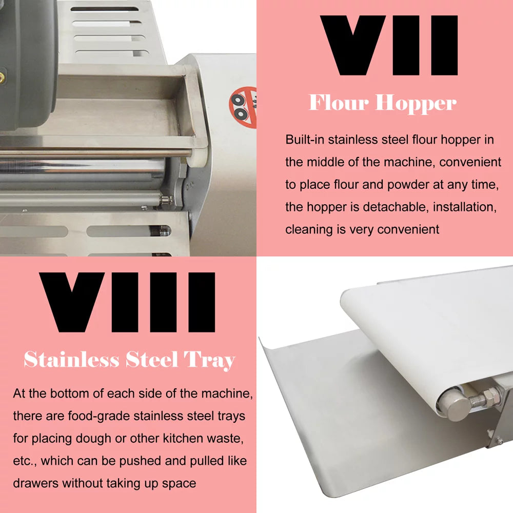 Collapsible Bench Top Dough Sheeter 600mm V373477