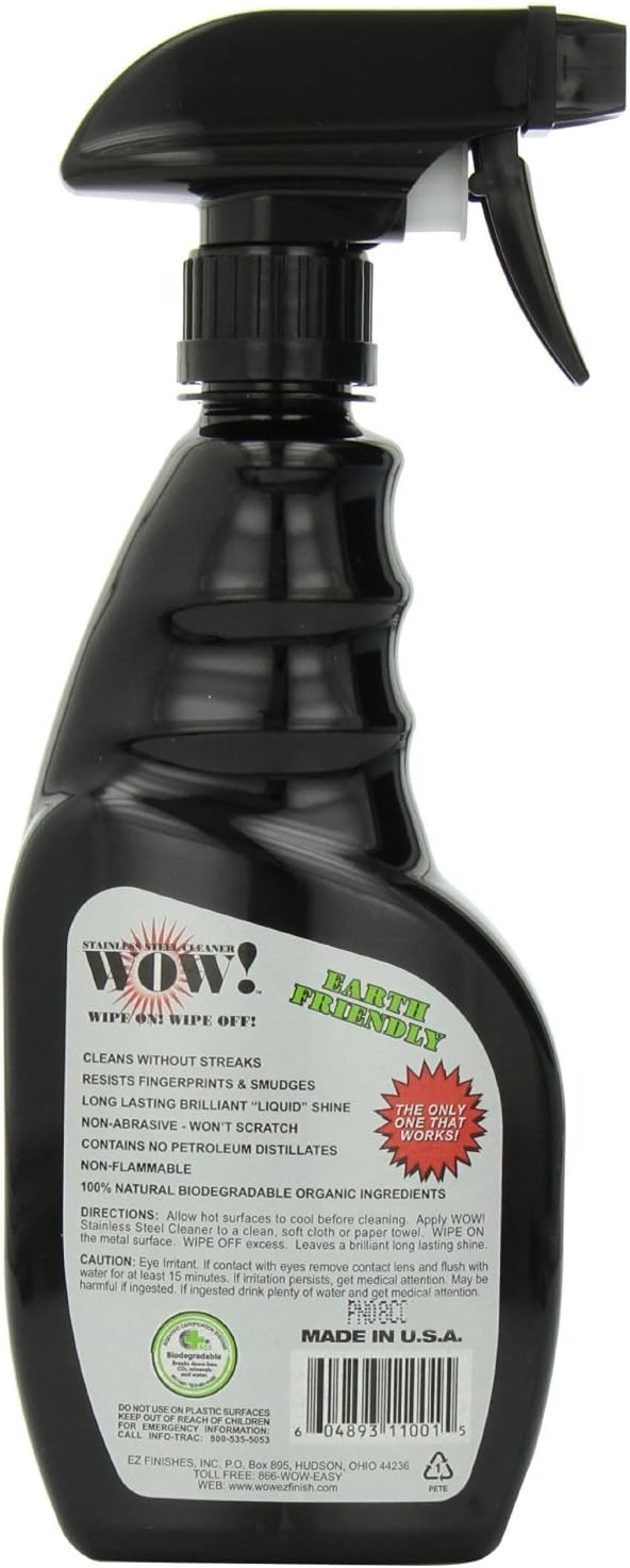 16 Fl Oz Stainless Steel Cleaner Pack of 6 L745