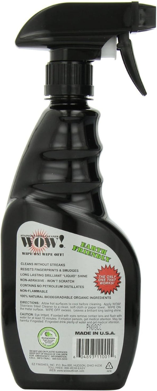 16 Fl Oz Stainless Steel Cleaner Pack of 6 L745