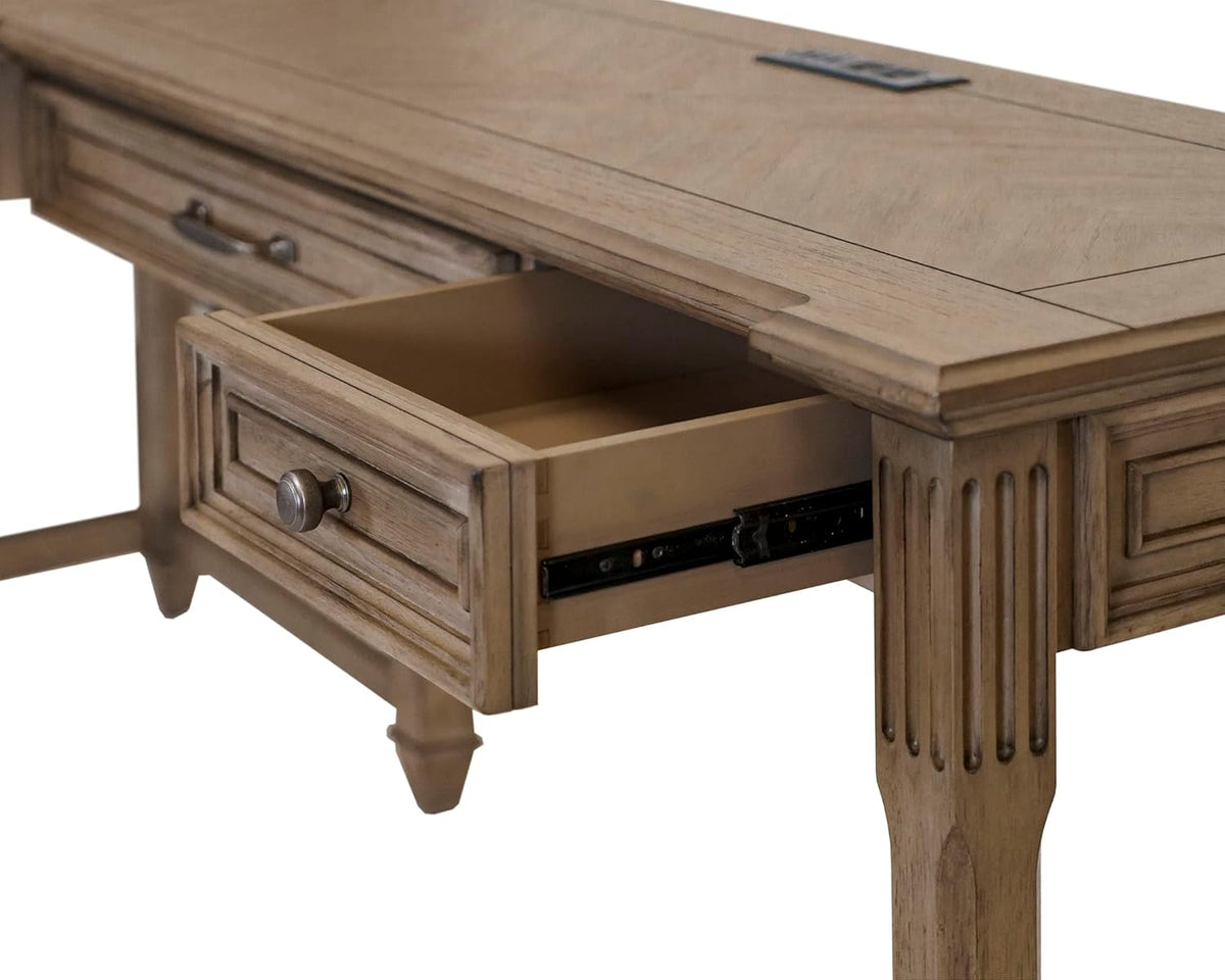 Light Brown Wood Writing Desk J664286