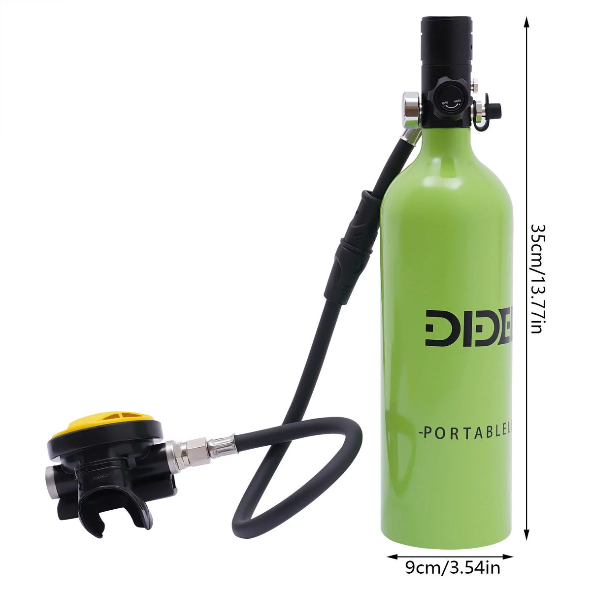 1L Mini Scuba Tank Underwater Dive Oxygen B368
