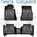 Black TPE Car Floor Mats Full Set C27683