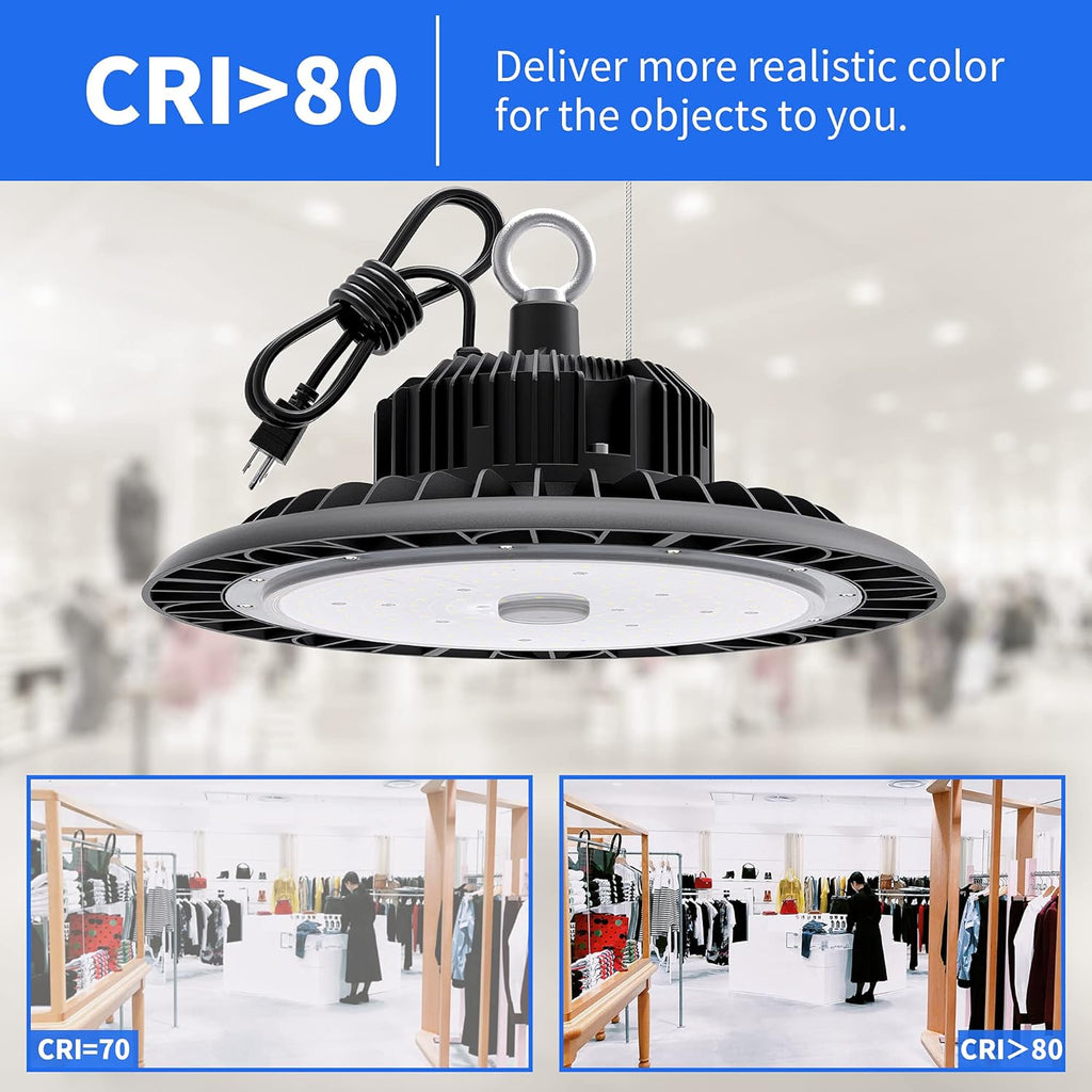 100W 14000 LM 5000K IP65 Waterproof LED High Bay Light I9352