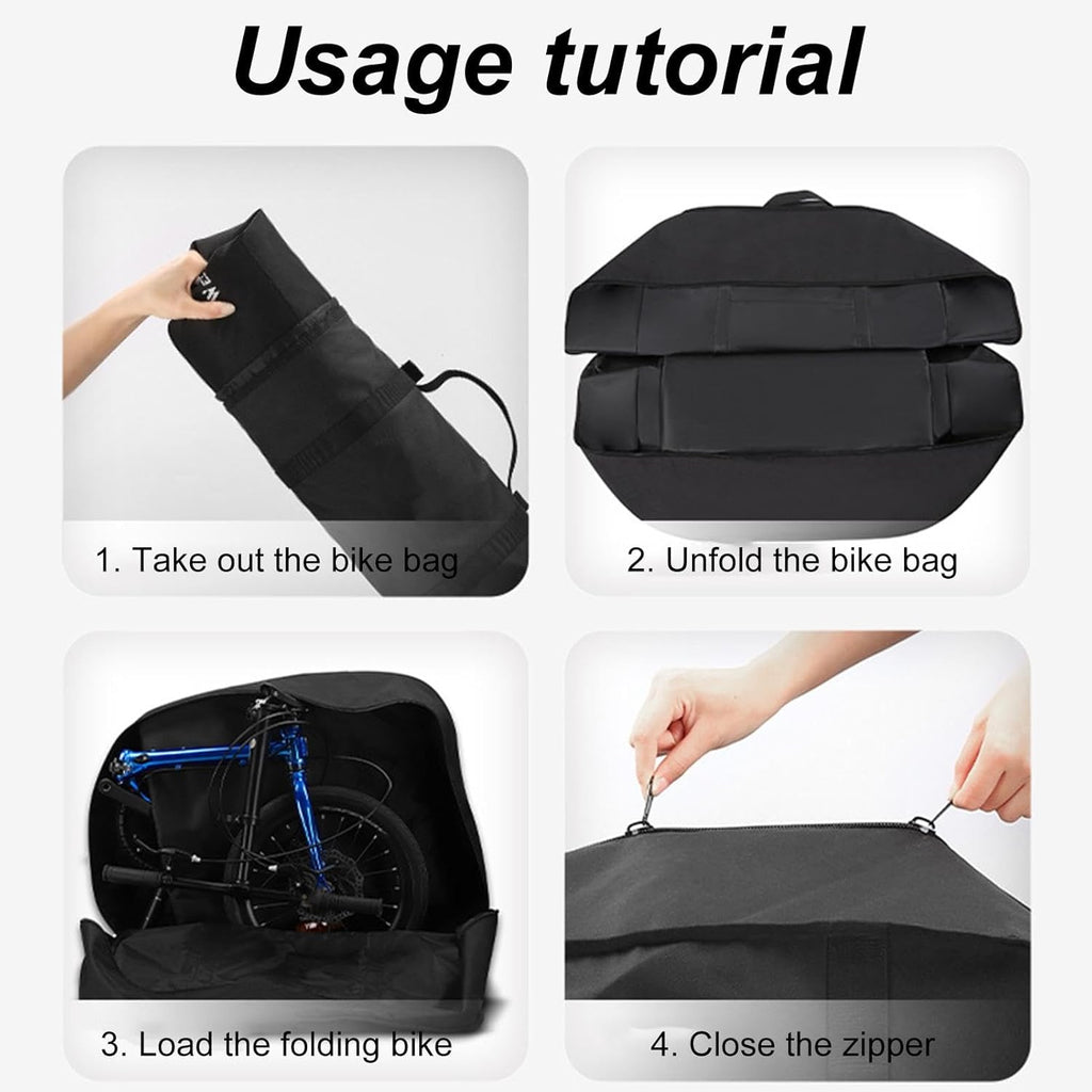 Black Transport Bag for Bicycle N254876