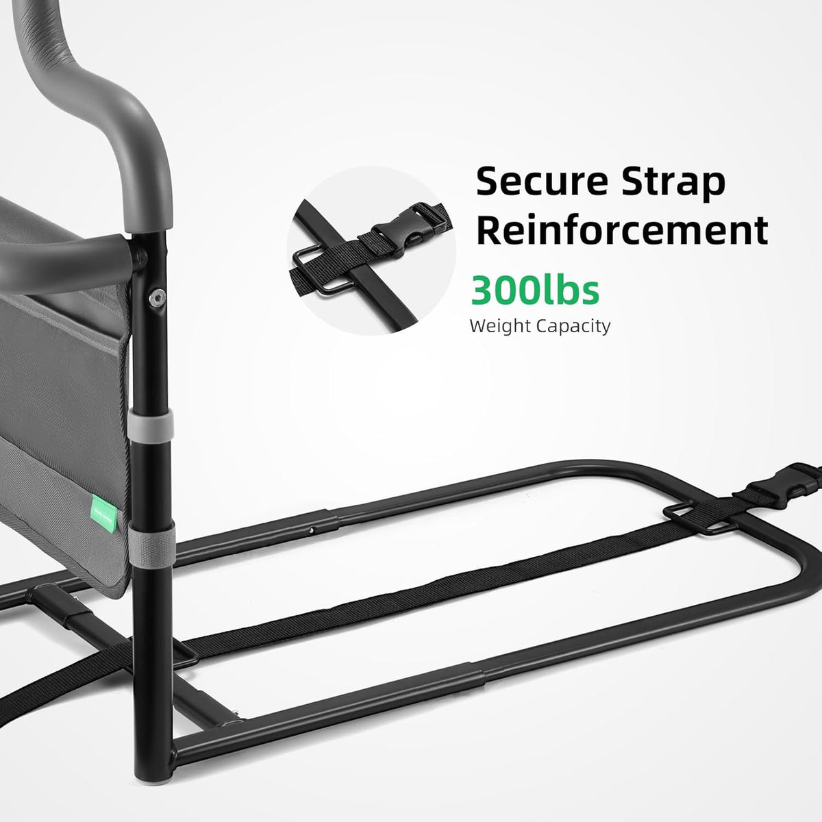Adjustable Bed Rail with Storage Pocket G1375