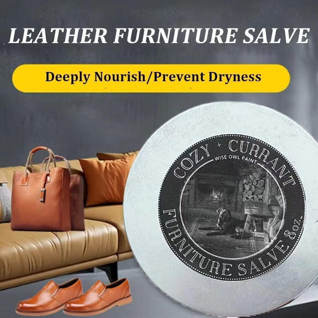 8.5 ounces Furniture Salve and Brush I263359