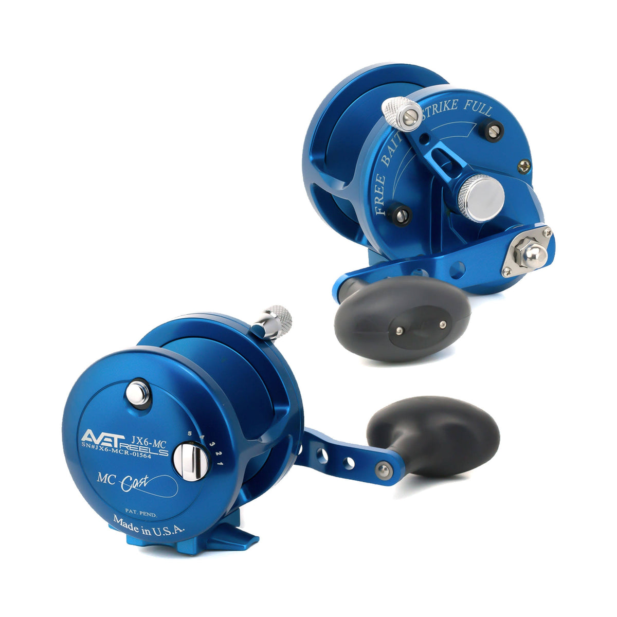 Gold 2-Speed Lever Drag Casting Reels E348549