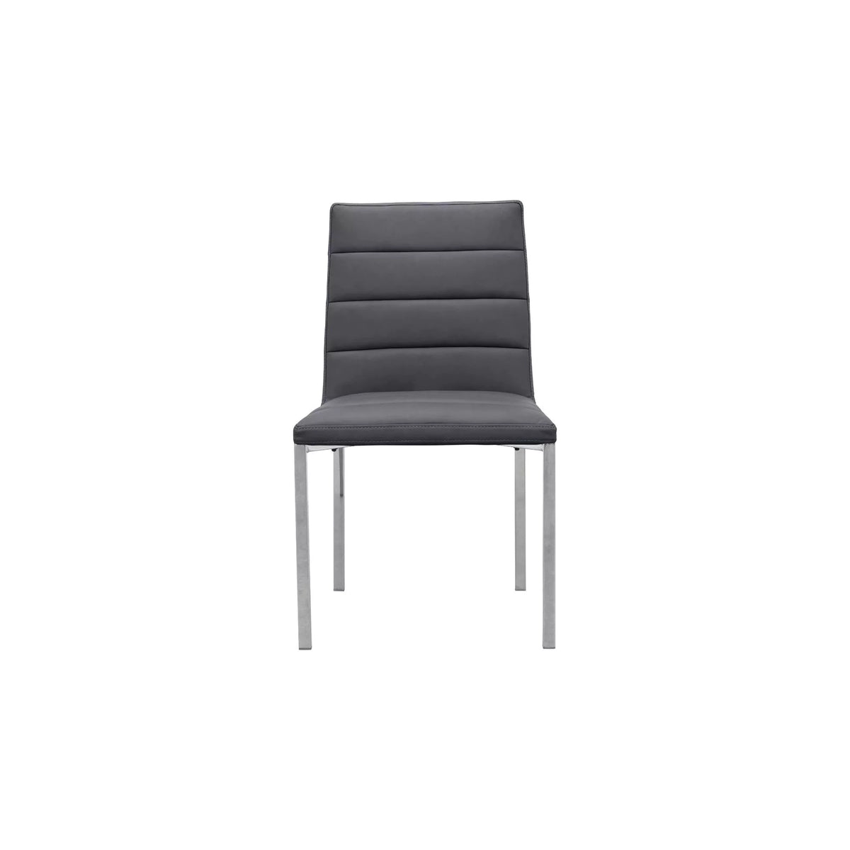 5PC 48" Round Glass Table & 4 Metal Back Chair Z5616