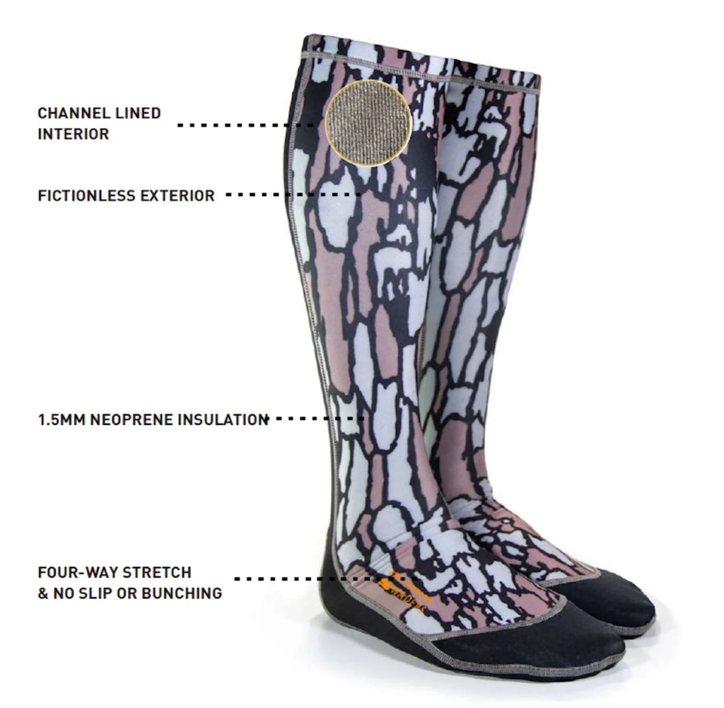 Camouflage 1.5mm Neoprene Wader Socks R9625