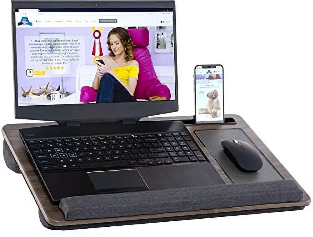 Adjustable Portable Wood Laptop Bed Tray L7454