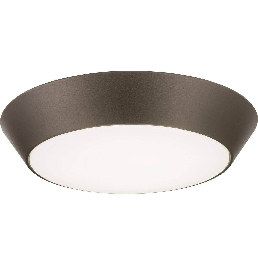 13-inch 4000K Bronze LED Wet Location Flush Mount Light K748477
