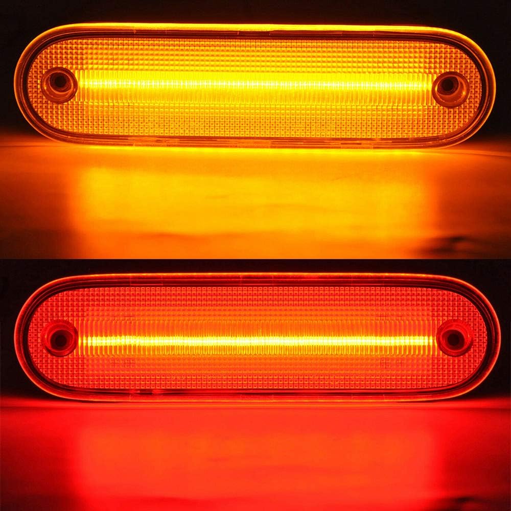 4Pcs Front & Rear LED Side Marker Light For Mazda Miata/MX-5 1990-1997/1999-2005 T292