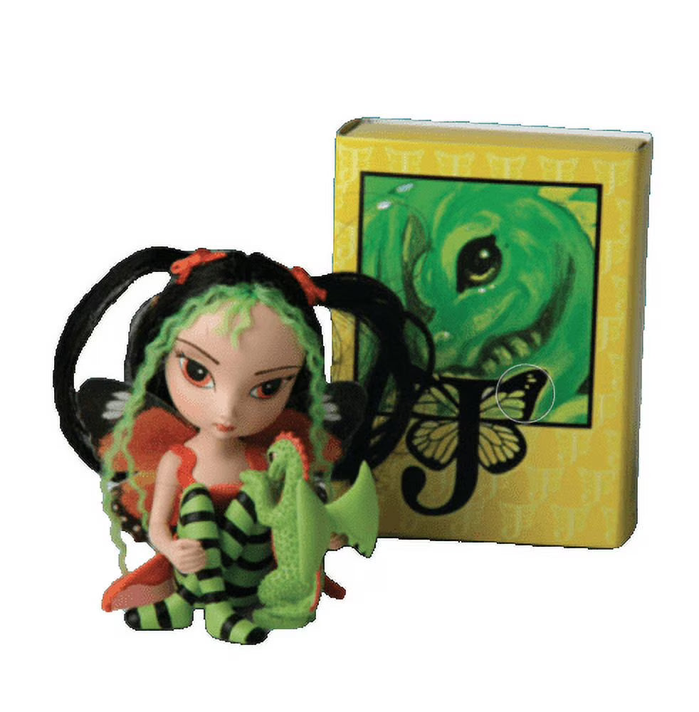 Onyx Dragon Fairy Figurine Doll K49780