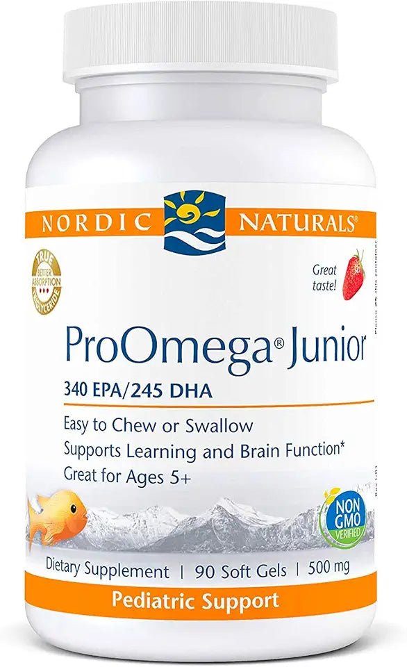Fish Oil 340 mg EPA 245 mg DHA Strawberry Flavor 90 Soft Gels M917