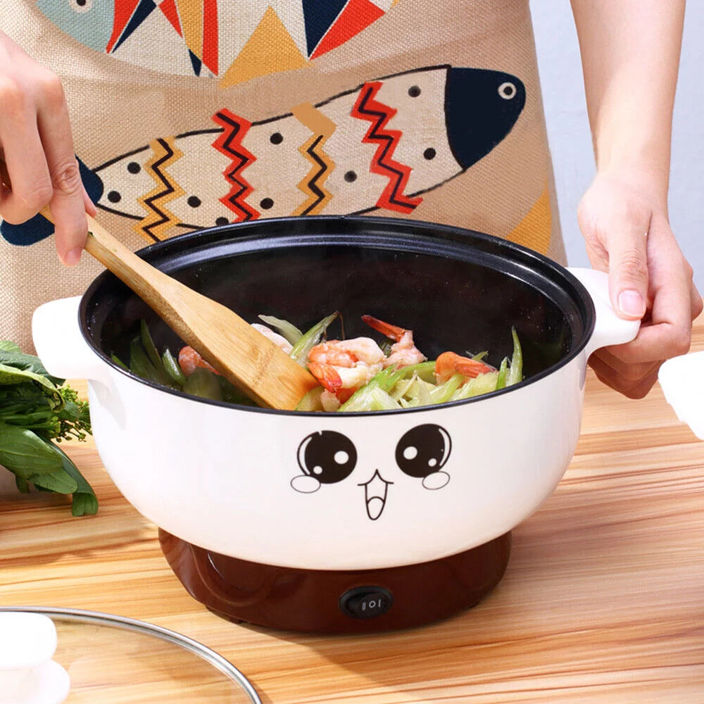 Multifunction Electric Skillet Non Stick Cooker with Steamer Z2621