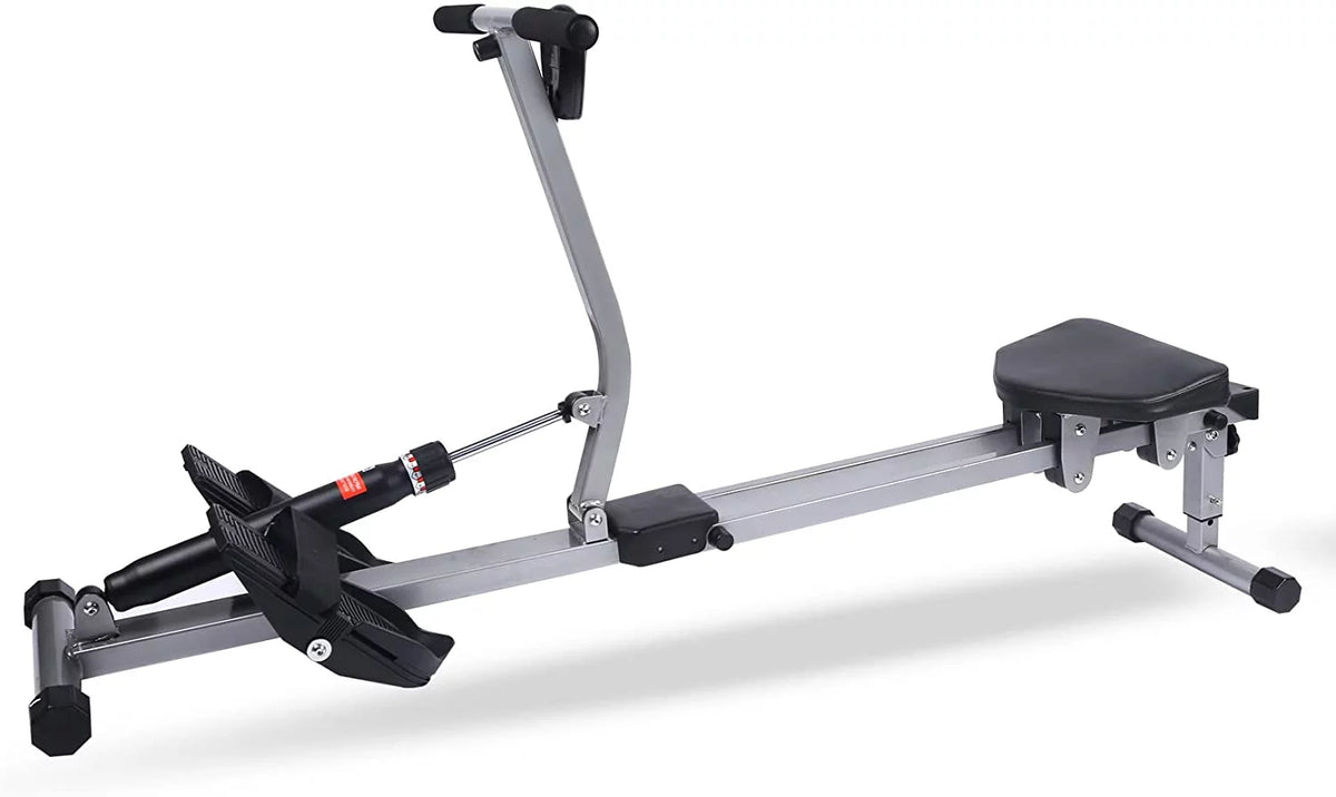 Rowing Machine with Digital Monitor Black B618