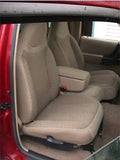 Black Velour Seat Covers I694