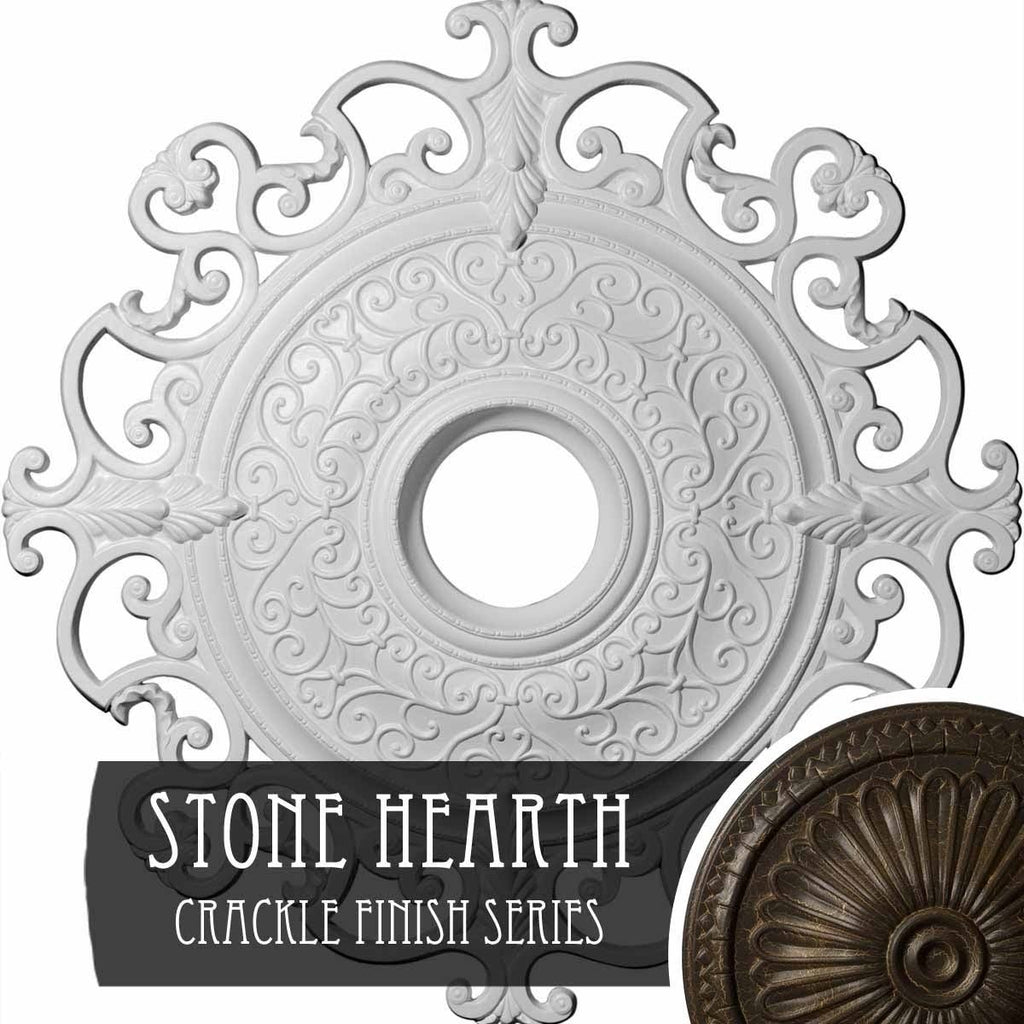 38 3/8x22OD x 6 5/8x22ID x 2 7/8x22P Ceiling Medallion Q261364