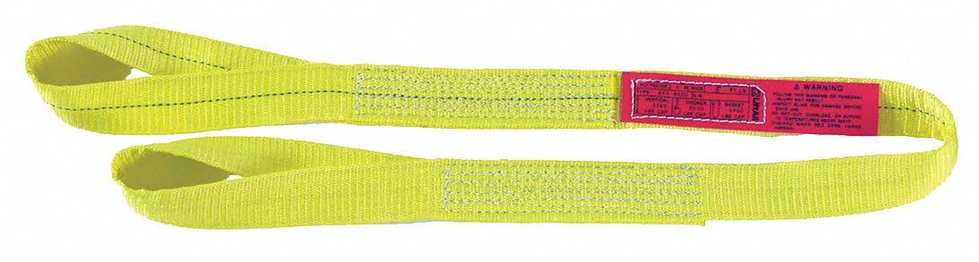Polyester Web Sling, Type 4, 4 In W, 18 Ft H412