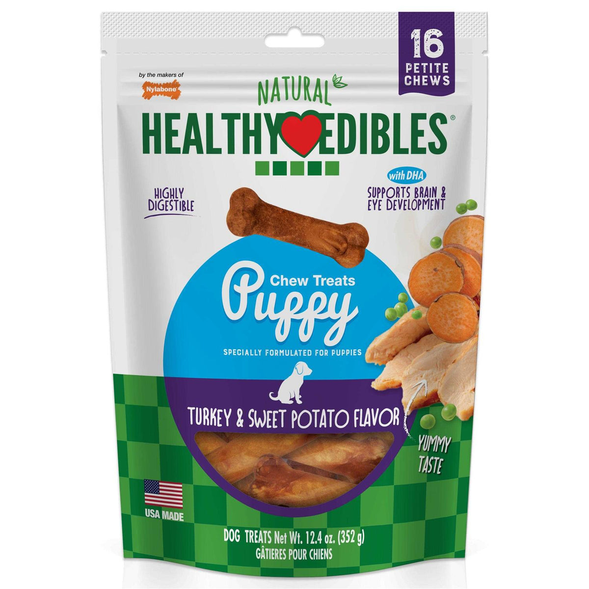 Puppy Chew Treats Turkey Sweet Potato D2559