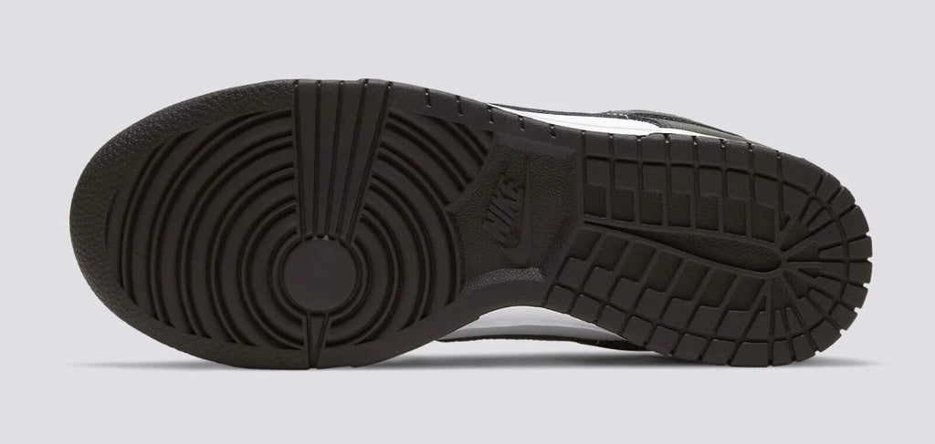 Black & White Leather Running Shoes G795