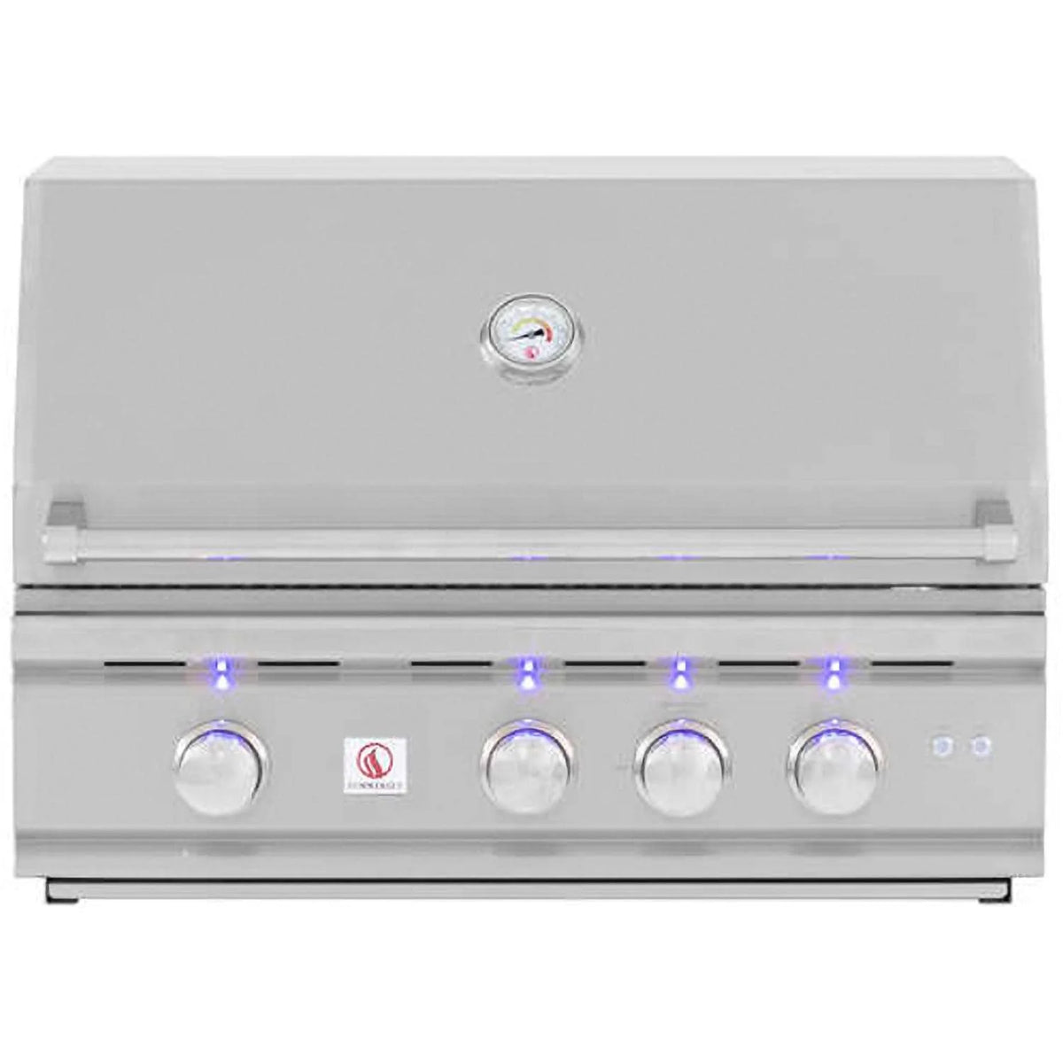 32-Inch 3-Burner Built-In Natural Gas Grill With Rotisserie P578270