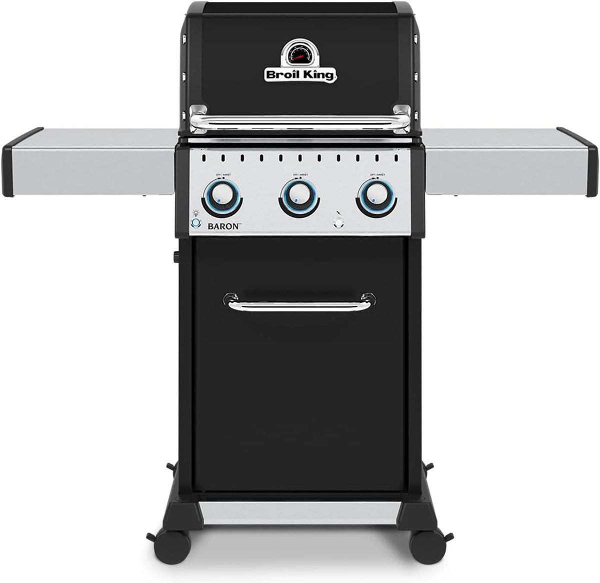 Liquid Propane Silver Black Grill I263