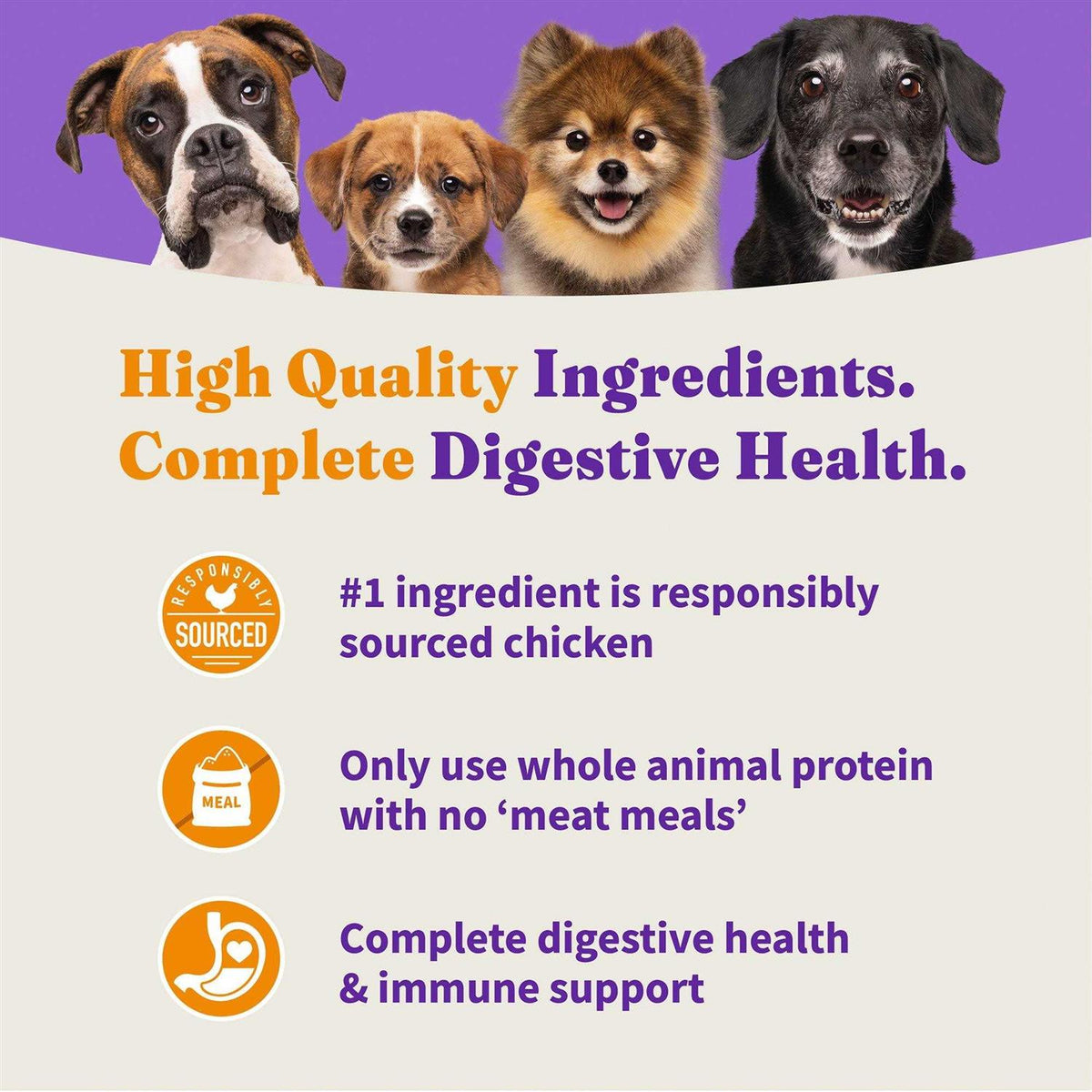 Red Meat Recipe Dry Dog Food M9344