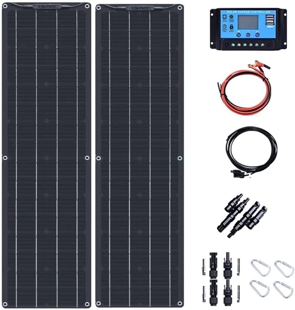 Flexible Monocrystalline Solar Panel Kit 4 X 200W with 40A Controller K32410