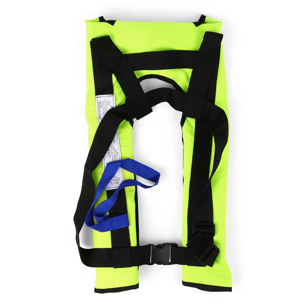 Manual Inflatable Adult Swimming Survival Jacket L414