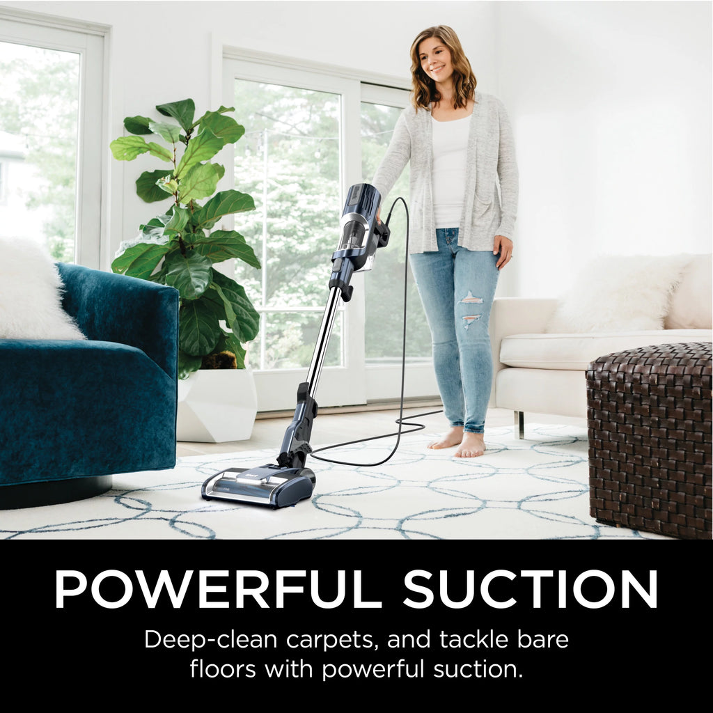 Corded Stick Vacuum with Self-Cleaning Brushroll V1400