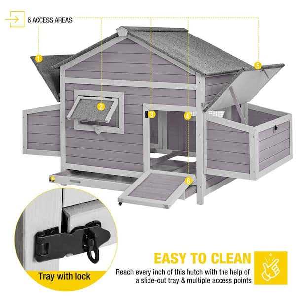 Wooden Chicken Hen House E308