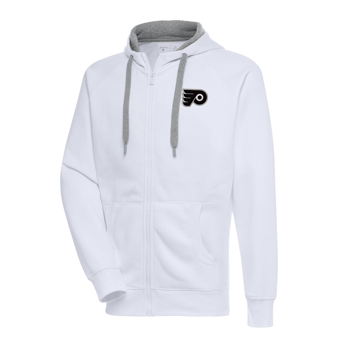 White Philadelphia Flyers Full-Zip Hoodie A665
