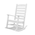 Ladder Rocking Chair Sand White Q19339