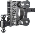 Torsion Suspension Hitch 2.5" Receiver Class V 21K Towing Hitch, Combo Includes Dual Ball, Pintle Lock & 2 Hitch Pins G7988
