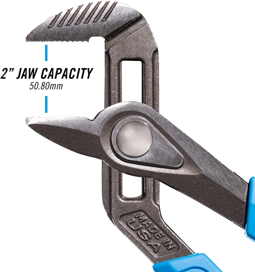 2pc Tongue & Groove Pliers Set, Forged High Carbon Steel Y19689